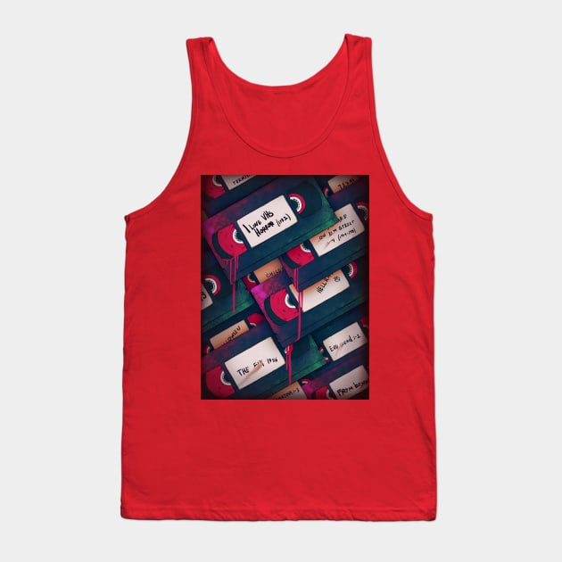 VHS horror fan Tank Top by Kotolevskiy